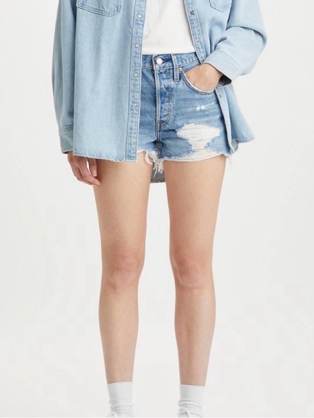 ✨ NWT Levi’s 501 Original Shorts – Quiet Riot – Size 32